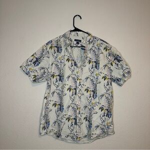 Floral Patterned Men's Shirt